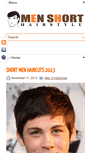 Mobile Screenshot of menshorthairstyle.com